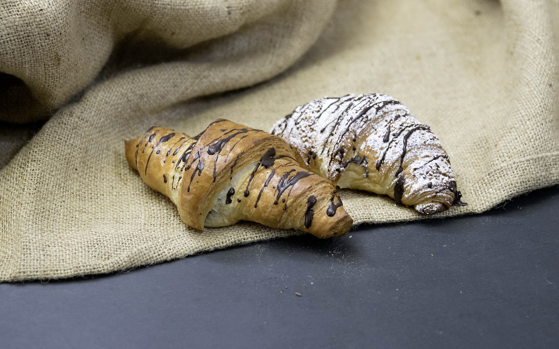 Schoko-Croissant, Nougat-Croissant